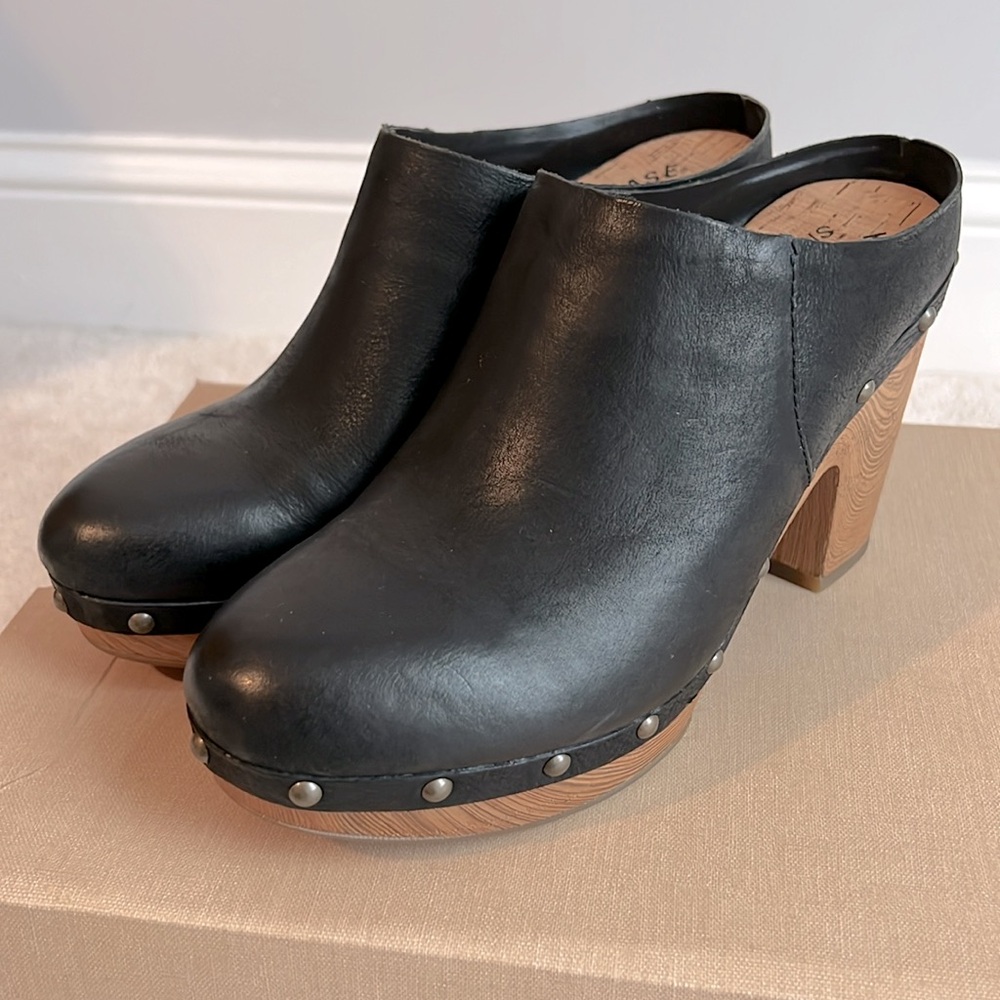 Kirk-Ease Demi Clog - Black, Size 8M